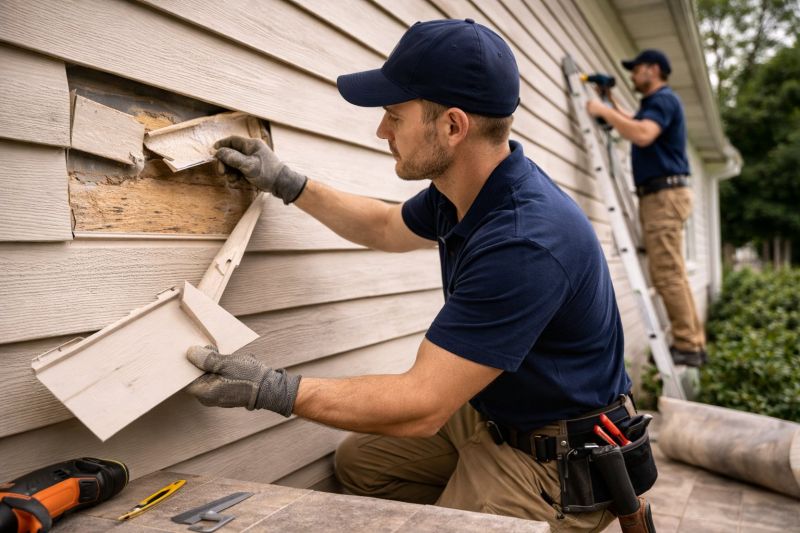Top Siding Repair Companies in Sanford, NC