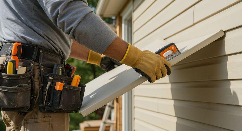 Measuring and Cutting Siding Panels